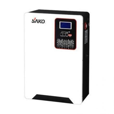 Комплект резервного питания Sako: гибридный инвертор 11kW SUNPOLO-11K 48V+150A MPPT S2 и 2 аккумуляторные фото 3