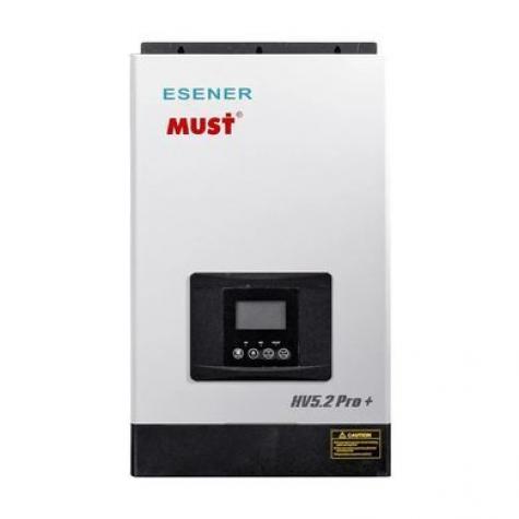 Автономный высокочастотный инвертор 5.2kW Must PV18-5248 PRO DC48V - 5.2KVA/5200W WiFi, с комплектом фото 2