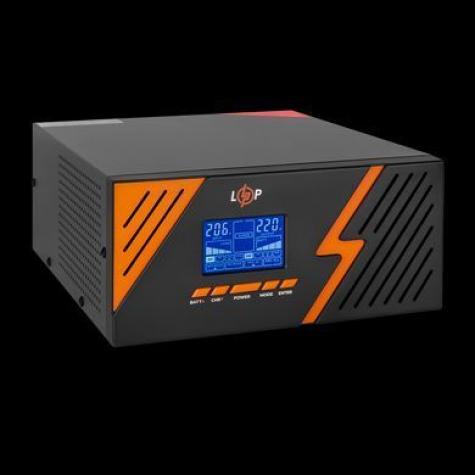 ИБП с правильной синусоидой 12V LPM-PSW-1500VA (1050Вт) Black фото 4