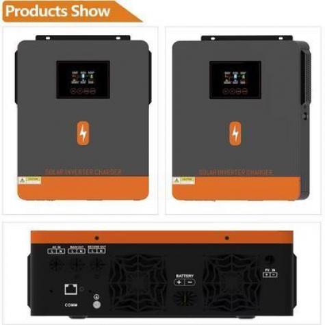 Гибридный солнечный инвертор PowMr 6200W 48V POW-HVM6.2H-48V-N фото 3