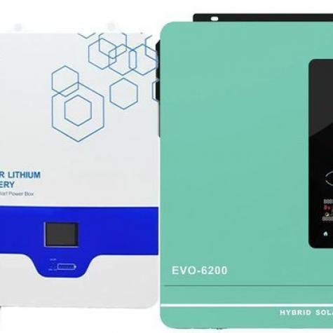 Гибридный инвертор Anern AN-SCI-EVO-6200, 48 В, 6200 Вт + ДВА Литий-железо-фосфатных аккумулятора 24V200AH фото 3