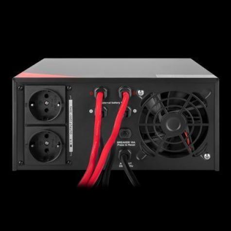 ИБП с правильной синусоидой 12V LPM-PSW-1500VA (1050Вт) Black фото 2