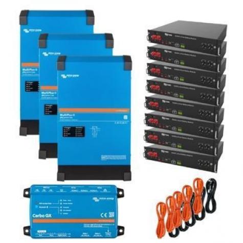 VictronEnergy MultiPlus-II + Dyness Система бесперебойного питания 3 фазы 12кВт 24кВт•ч фото 1