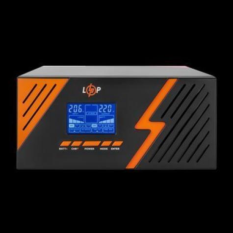 ИБП с правильной синусоидой 12V LPM-PSW-1500VA (1050Вт) Black фото 1