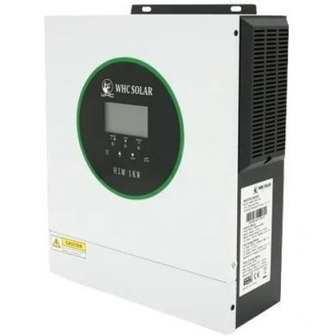 WHC Solar HIM-1KW 1000W 12V чистая синусоида Гибридный инвертор однофазный фото 1