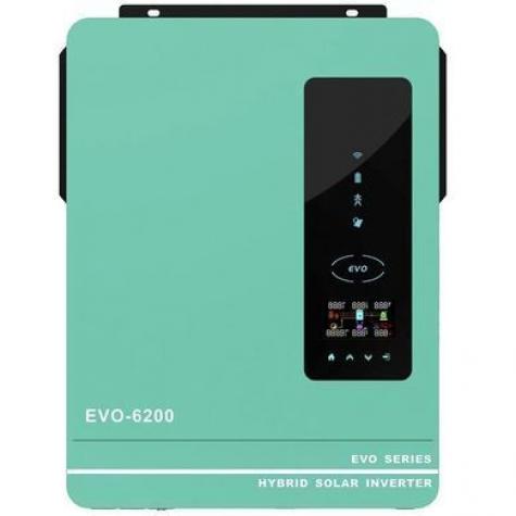 Гибридный инвертор Anern AN-SCI-EVO-6200, 48 В, 6200 Вт + ДВА Литий-железо-фосфатных аккумулятора 24V200AH фото 4