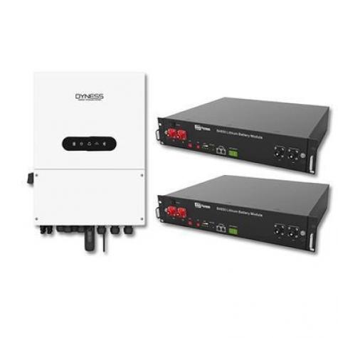 Комплект гибридный инвертор Dyness 5.0L-1P-A 5кВт 48В + 2 Аккумулятора LiFePO4 Dyness B4850 (2,4 кВт) фото 2