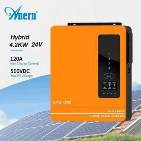 Anern AN-SCI-EVO-4200 + LiFePO4 аккумулятор 24V200AH Anern Lithium Battery фото 2