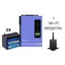 Anern AN-SCI-EVO-3200 (WI-FI) + ДВА LiFePO4 аккумулятора 12V100AH Sorein Lithium Battery фото навигации 2