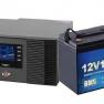 Комплект бесспребойного питания из ИБП Logicpower LPM-PSW-1500VA (1050W) 12V и аккумулятора Sorein 12V100AH фото навигации 3