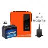 Anern AN-SCI-EVO-4200 (WI-FI) + ДВА LiFePO4 аккумулятора 12V100AH Sorein Lithium Battery 12v 100 AH фото навигации 3