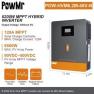 Комплект гибридный инвертор PowMr 6200W 48V POW-HVM6.2H-48V-N + Аккумулятор LiFePO4 POW-LIO48100-16S фото навигации 2