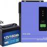 Anern AN-SCI-EVO-3200 (WI-FI) + ДВА LiFePO4 аккумулятора 12V100AH Sorein Lithium Battery фото навигации 1