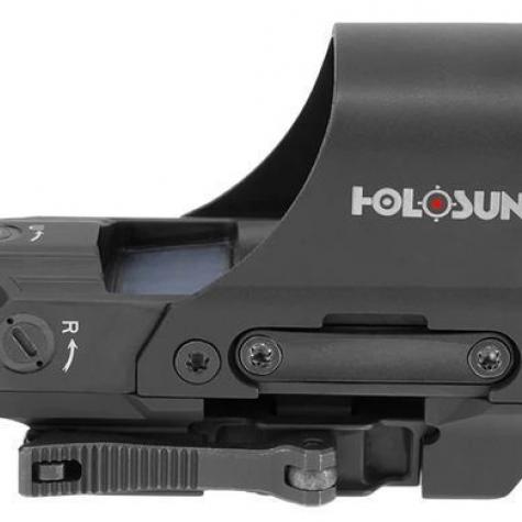 Прицел коллиматорный Holosun 510С точка 2 MOA + круг 65 МОА (зеленый) фото 3
