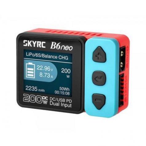 SkyRC B6neo 200W 10A – зарядное устройство с эффективным преобразователем для безопасного питания аккумулятора фото 3