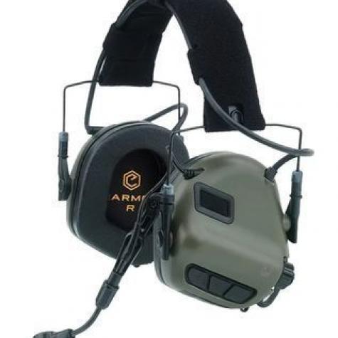 Активные наушники Earmor M32 Green с микрофоном фото 3