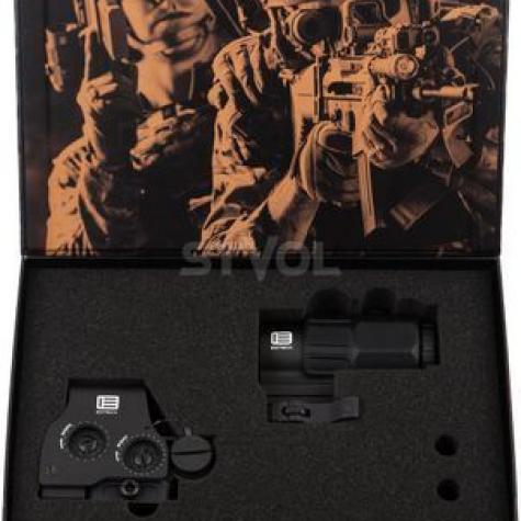 Комплект EOTech Прибор коллиматорный EXPS3-4 с компактным увеличителем G45 5х фото 4
