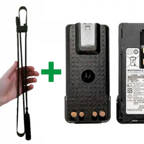 Аккумуляторная батарея на 3000mah и антена на 125см для радиостанций Motorola DP4400,DP4400e,DP4800,DP4800 фото 2