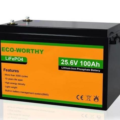 Аккумулятор 24V 100Ah LiFePO4 ECO-WORTHY 24100 фото 1