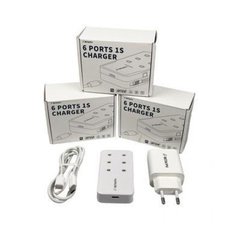 Зарядное устройство BETAFPV 1S Charger Board (6 портов) + адаптер питания V2 EU фото 1