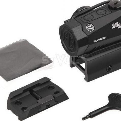 Прибор коллиматорный SIG Optics ROMEO 5,1x20MM, 2 MOA RED DOT, 0.5 MOA ADJ, M1913, BLACK фото 3