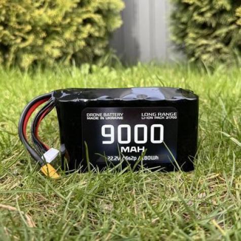 Аккумулятор для FPV-дрона 6s2p 9000 mAh Li-Ion Samsung фото 4