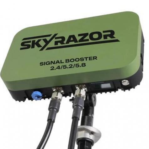 Комплект антенна - усилитель сигнала Skyrazor «Varta» 2.4G/5.2G/5.8G + пигтейлы + кабель 30 метров + кронштейн фото 2