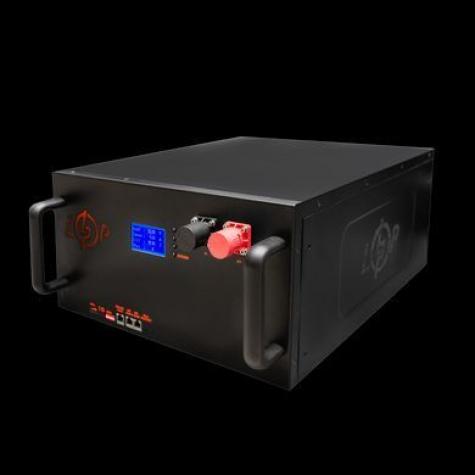 Аккумулятор LP LiFePO4 25,6V - 280 Ah (7168Wh) (BMS 200A/100А) LCD металл Smart RM RS485/CAN фото 3
