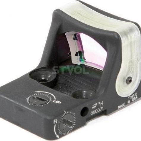 Прибор коллиматорный Trijicon RMR® Type 2 Red Dot Sight 12.9 MOA Green Triangle - NS фото 4
