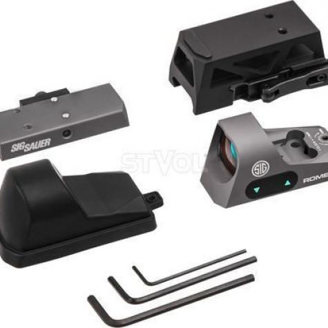 Прибор коллиматорный SIG Optics ROMEO 3 REFLEX SIGHT, 1x25MM, 3 MOA RED DOT,M1913 RISER фото 3