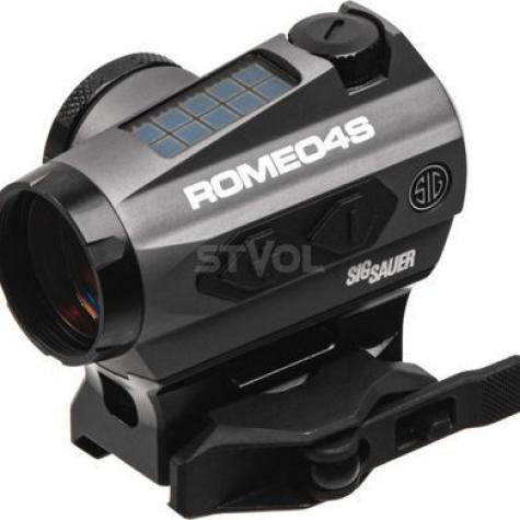 Прибор коллиматорный SIG Optics ROMEO4S 1x20mm, 2 MOA RED DOT BALLISTIC CIRCLE DOT, SOLAR фото 1