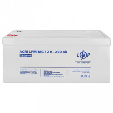 Аккумулятор мультигелевый LPM-MG 12V - 250 Ah фото 2