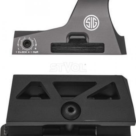 Прибор коллиматорный SIG Optics ROMEO 3 REFLEX SIGHT, 1x25MM, 3 MOA RED DOT,M1913 RISER фото 2