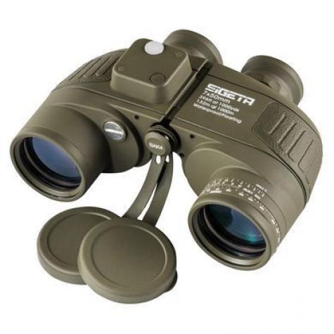 Бинокль SIGETA Admiral 7x50 Military floating/compass/reticle морской фото 1
