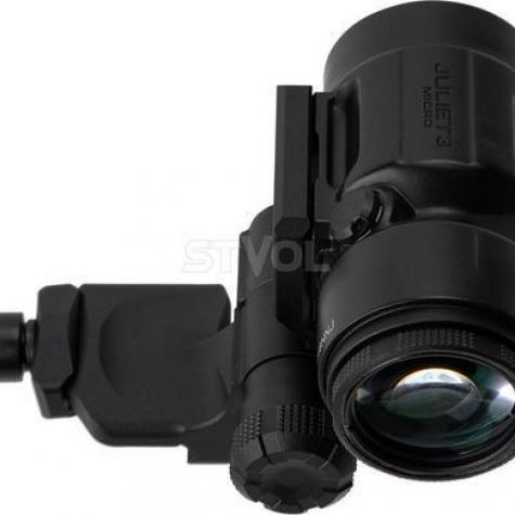 Увеличитель Sig Optics 3Х JULIET3-MICRO 3X22MM, PUSH-BUTTON MOUNT WITH SPACERS, BLACK фото 3