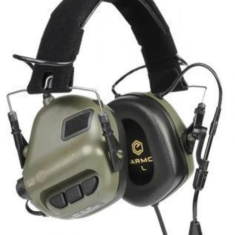 Активные наушники Earmor M32 Green с микрофоном фото 1