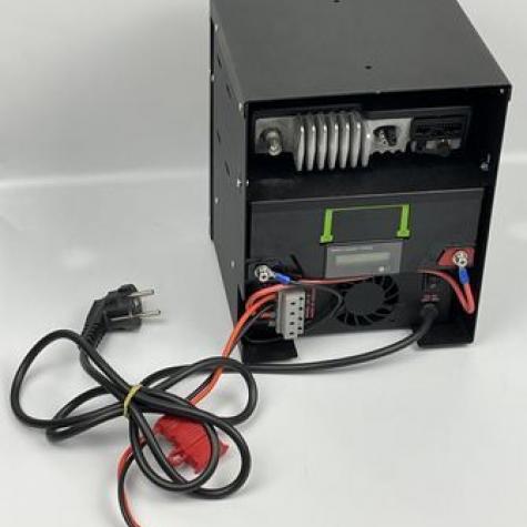 Блок питания PULSE PS13,8V/20A-BM с отсеком под автомобильную рацию фото 2