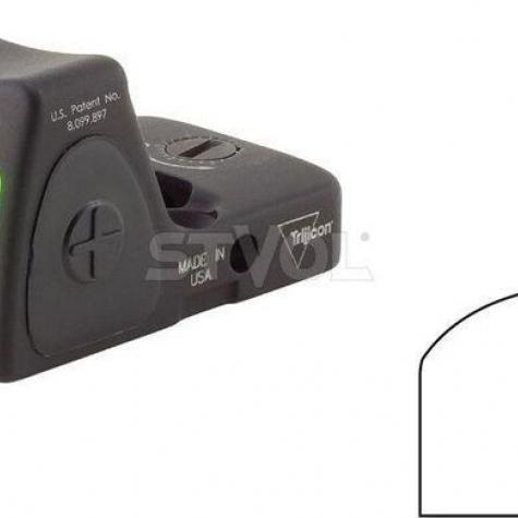 Прибор коллиматорный Trijicon RMR® Type 2 Red Dot Sight 3.25 MOA Red Dot, Adjustable фото 2
