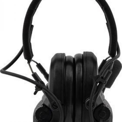 Активные наушники Ops-Core AMP Communication Headset-Connectorized. NFMI. Верхний держатель. Black фото 3