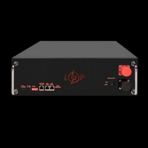 Аккумулятор LP LiFePO4 51,2V - 100 Ah (5120Wh) (BMS SP 100A/50А) RM RS485/CAN LCD BL фото 2