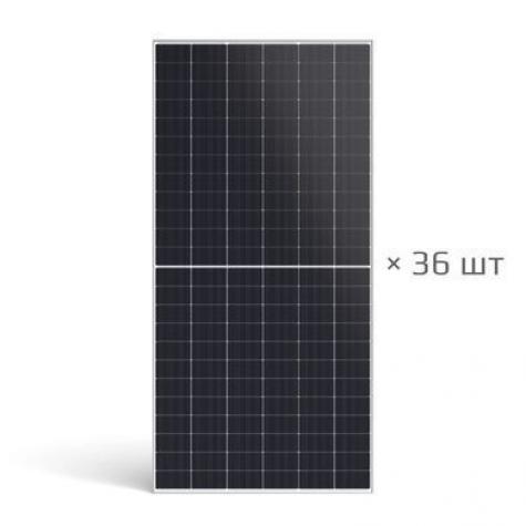 Сонячна панель JA Solar JAM72D40-600/LB (палета 36 шт) фото 1