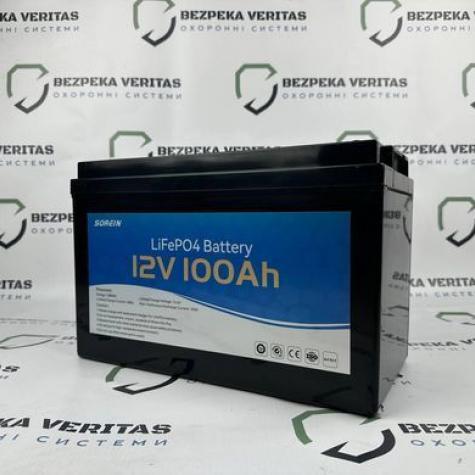 LiFePO4 аккумулятор Sorein 12V100AH 12100 фото 1