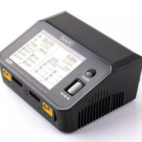 Зарядное устройство ToolkitRC M6DAC AC 200W/DC 350W x2 фото 4