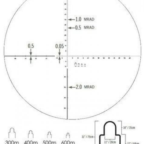 Монокуляр Vortex SOLO® R/T 8х36 с дальномерной сеткой MRAD фото 4