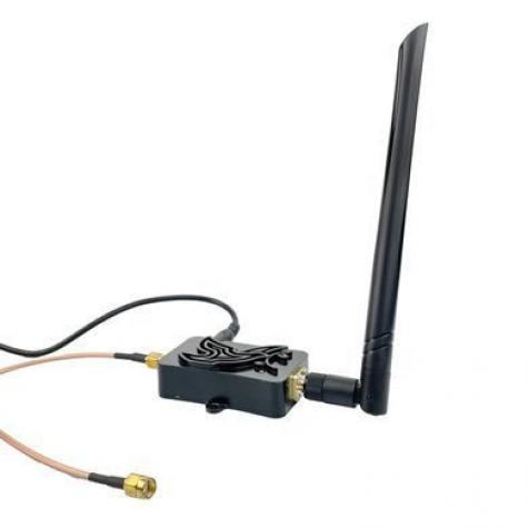 Усилитель Wi-Fi сигнала EDUP EP-AB007 2.4 ГГц 4 Вт, SMA/RP-SMA с антенной фото 4