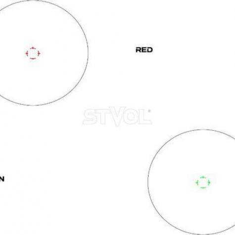 Прицел призматический Vector Optics Paragon 1x18 X-Micro Red and Green reticle фото 2