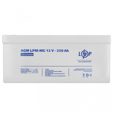 Аккумулятор мультигелевый LPM-MG 12V - 250 Ah фото 1