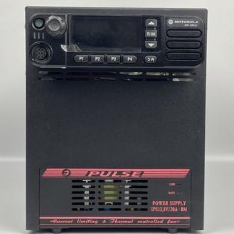 Блок питания PULSE PS13,8V/20A-BM с отсеком под автомобильную рацию фото 3