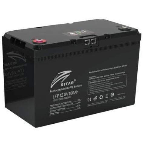 Ritar LFP12.8V100AHG24 Аккумуляторная батарея с bluetooth и подогревом фото 1