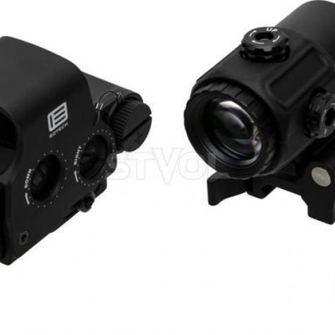 Комплект EOTech прицел коллиматорный EXPS3-2 с компактным увеличителем G43 3х фото 1